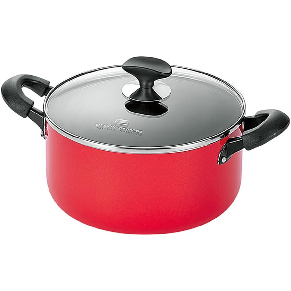 Yokoyama Two-handed pot 24cm Tatsuya Kawagoe selection Red TKM-500S