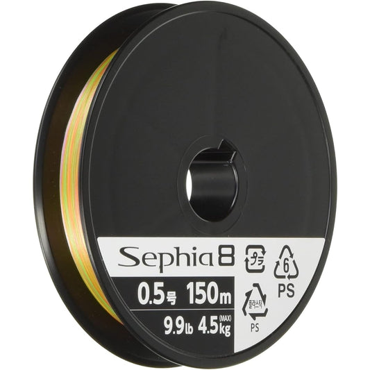 SHIMANO PE Line Egging Sephia 8 0.4/0.5/0.6/0.8 150m (LD-E51S)/200m (LD-E61S)