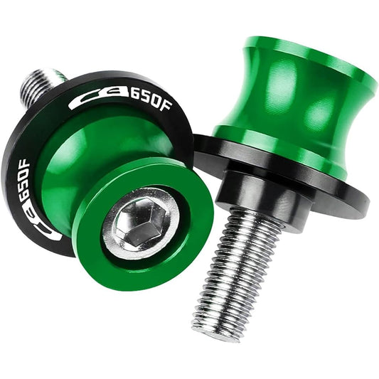 Stand Screw Slider Motorcycle 8mm CNC Aluminum Rear Cycloid Shaft Bracket Screw Modification Parts is very suitable for Honda CB650FCB650F 2014 2015 2016 2017 2018 (Color : 6)