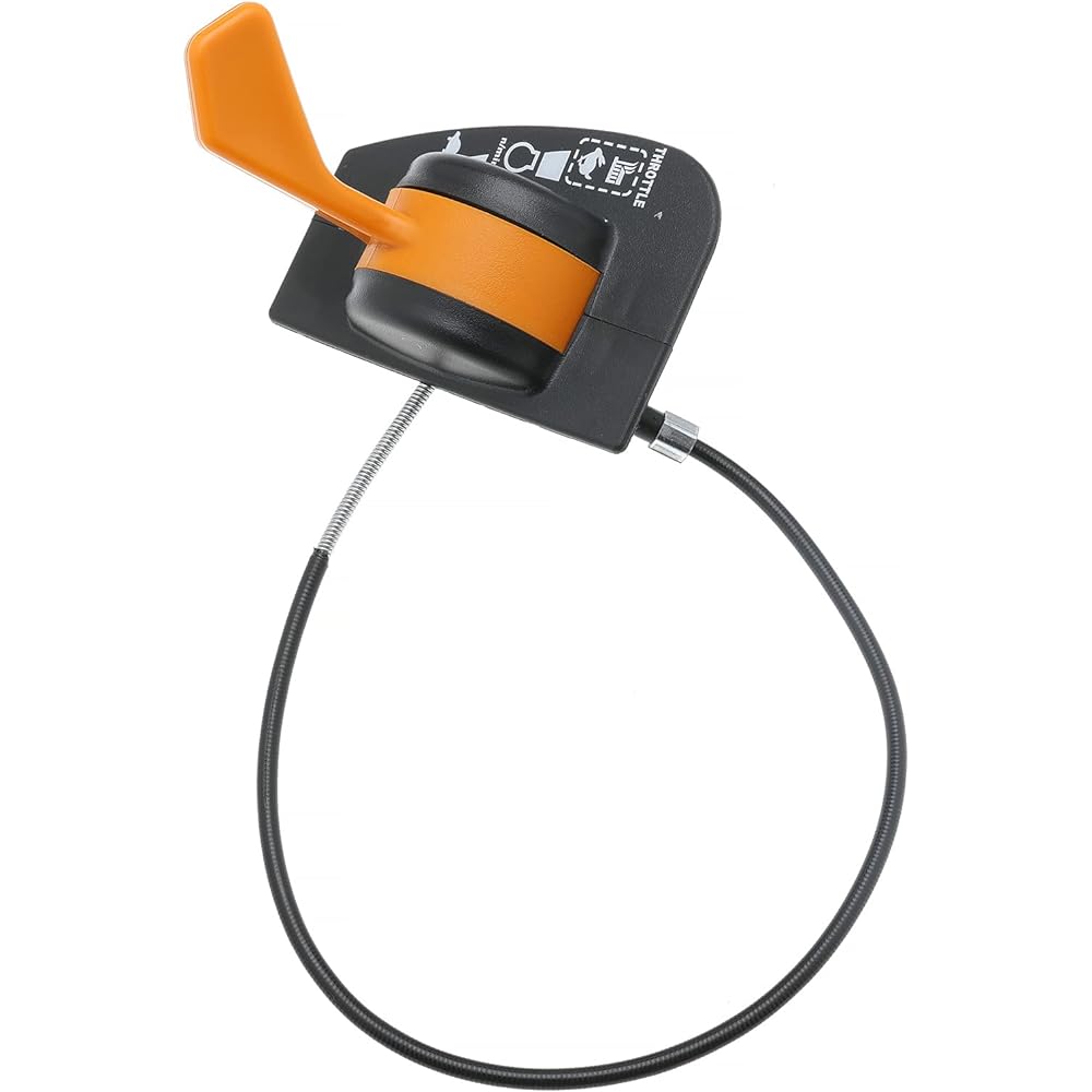 JomGorg Throttle Choke Cable Replacement for John Deere 107S D100 D105 D110 D120 X105 X115R X125 X145 GY21983