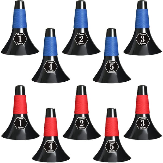 GreenSport Lip Cone Marker Cone for Basketball, Futsal, Soccer