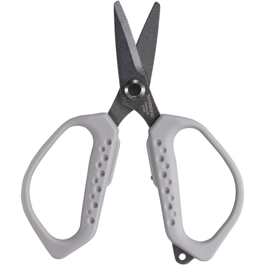 SHIMANO Fishing Scissor Knife Spa Scissor RT Light Gray CT-521Q