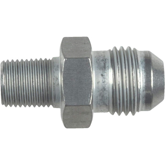 ICT Billet Straight -6 Flare Male -1/8 inch NPT Pipe Adapter Footstage 6 An Bear Aluminum -National Pipe Thread Designed in the United States AN816-06-02A