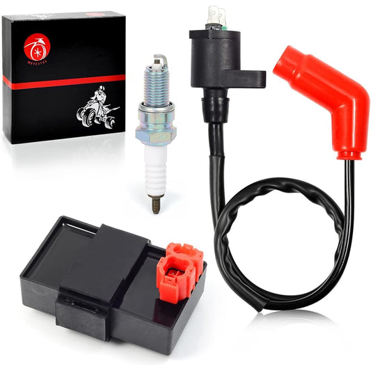 MOTO1988 Igniter CDI Box and Ignition Coil Honda FourTrax 300 TRX300 2x4 TRX300FW 4x4 1994 1995 1996 1997 OEM 30410-HM5-505