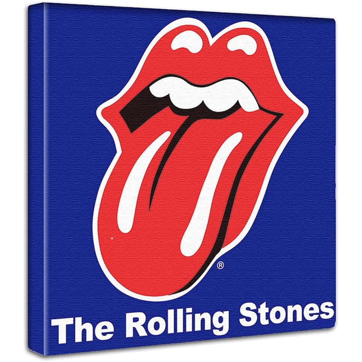Art Deli Poster Rolling Stones Fabric Panel unv-0013-nvy-L L size