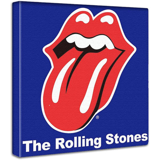 Art Deli Poster Rolling Stones Fabric Panel unv-0013-nvy-L L size