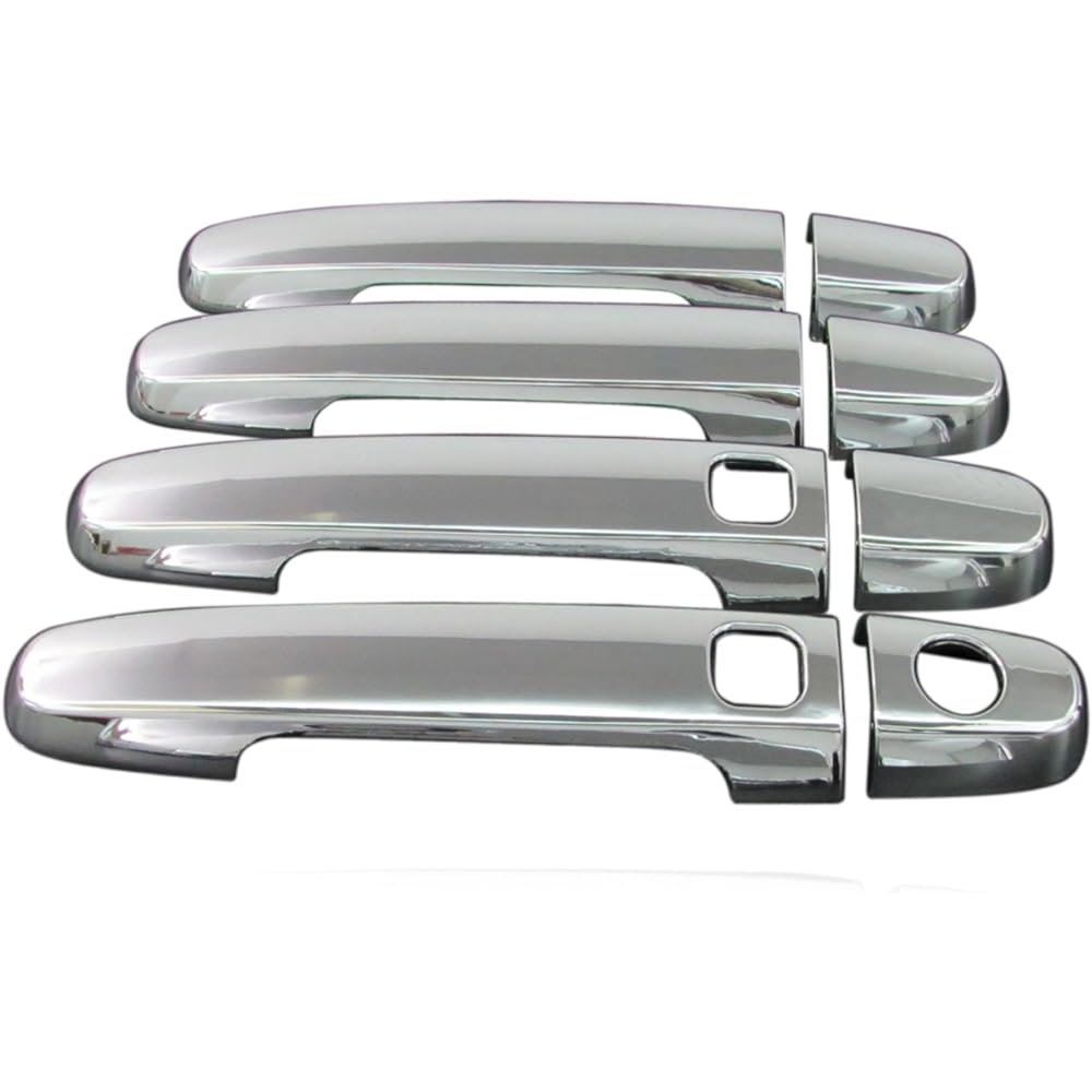BRIGHTZ Vitz 90 series chrome plated outer door handle cover knob full cover type smart key compatible [COR-NOBU-FS-A2B2C1D3] Vitz 450