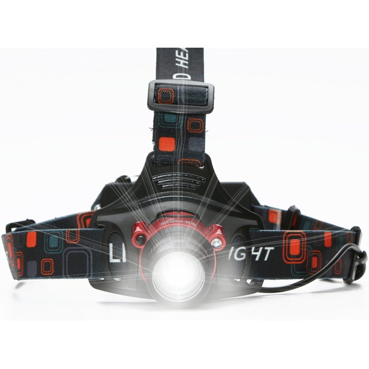 N-FORCE Advanced Sensing LED Headlight 1000 Lumens Stepless Zoom Function 4 Lighting Modes SQ-04R