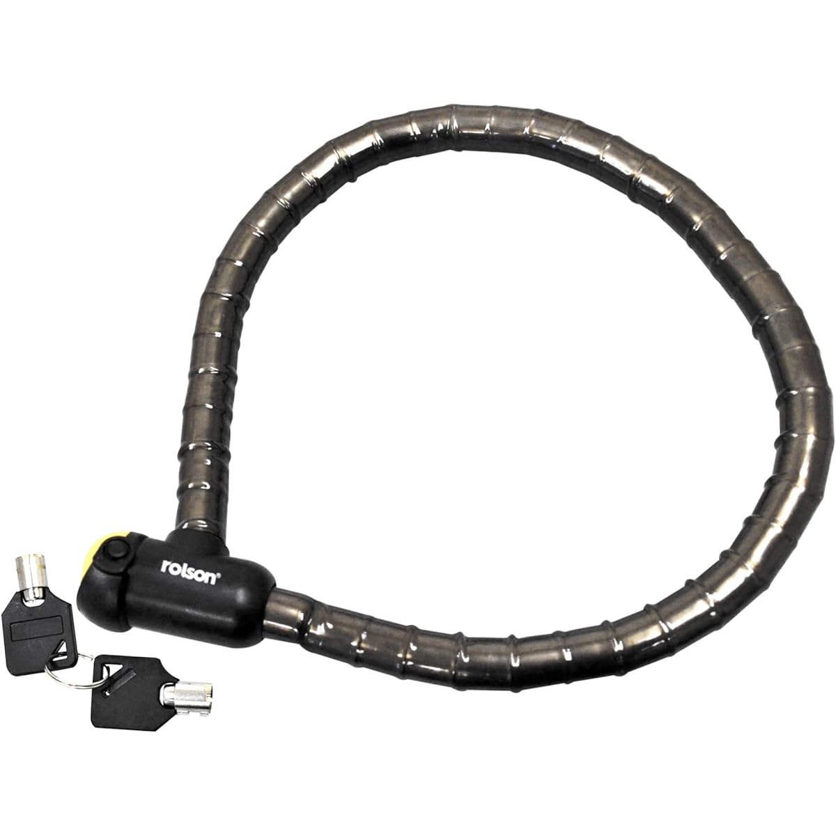 (1 Pack, A) - Rolson 66728 Heavy Duty Cable Lock