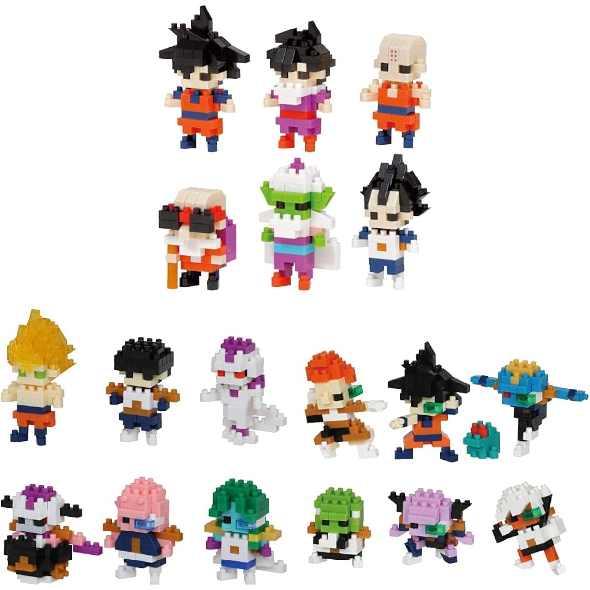 [Kawada Dragon Ball Mini Nano Set] Mini Nano Dragon Ball Z (domestic version) (BOX) NBMC_24S 1BOX = 6 pieces, 6 types in total + Mini Nano Dragon Ball Zvol.2 (BOX) NBMC_40S1BOX = 6 pieces, 6 types in total + Mini Nano Dragon Ball Zvol.3 (BOX) NBMC_52S1BO
