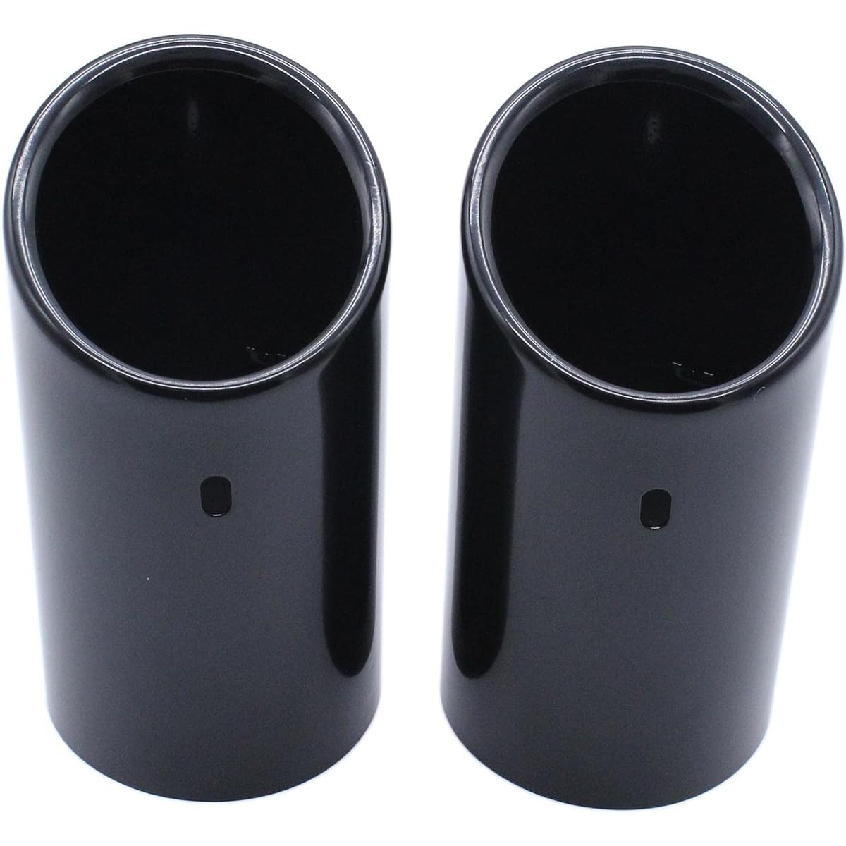 Car Parts 2X Metal Exoist Tail Tip Pipe Tail Pipe End Audi A4 B8 Q5 Compatible Car Parts