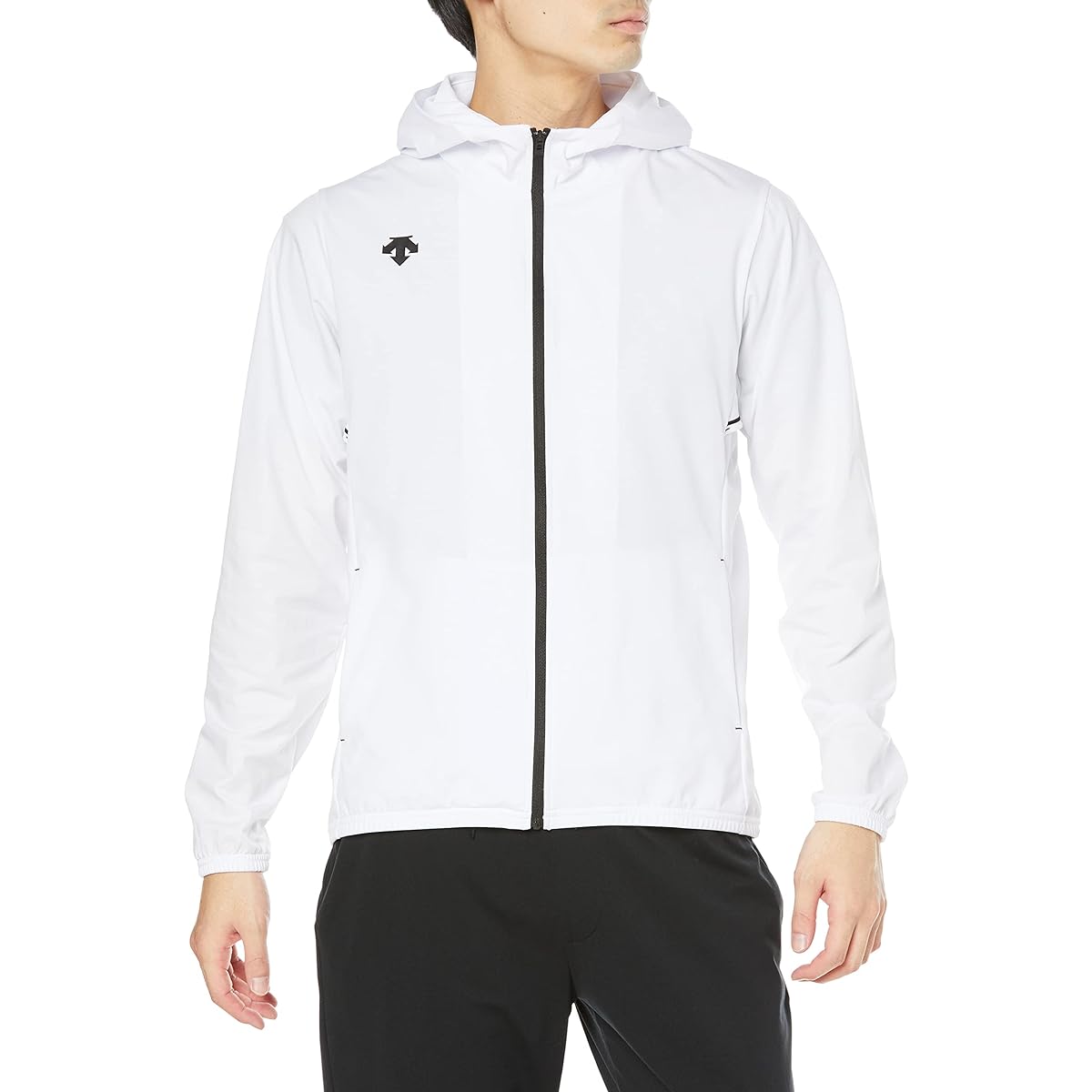 [DESCENTE] Men's Classic Jersey, Sweat Absorbent, Quick Drying, Dry, Stretch, Hooded, Open Front, Training