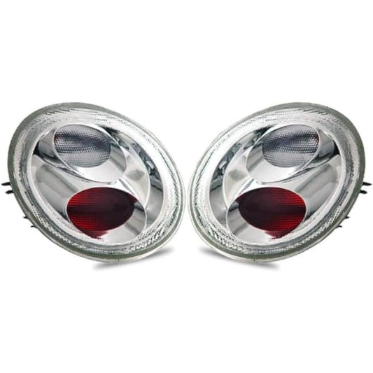 SPPC Tail Light Chrome Assembler Set Volkswagen Beetle -Pair) Driver seat left side and passenger seat replacement