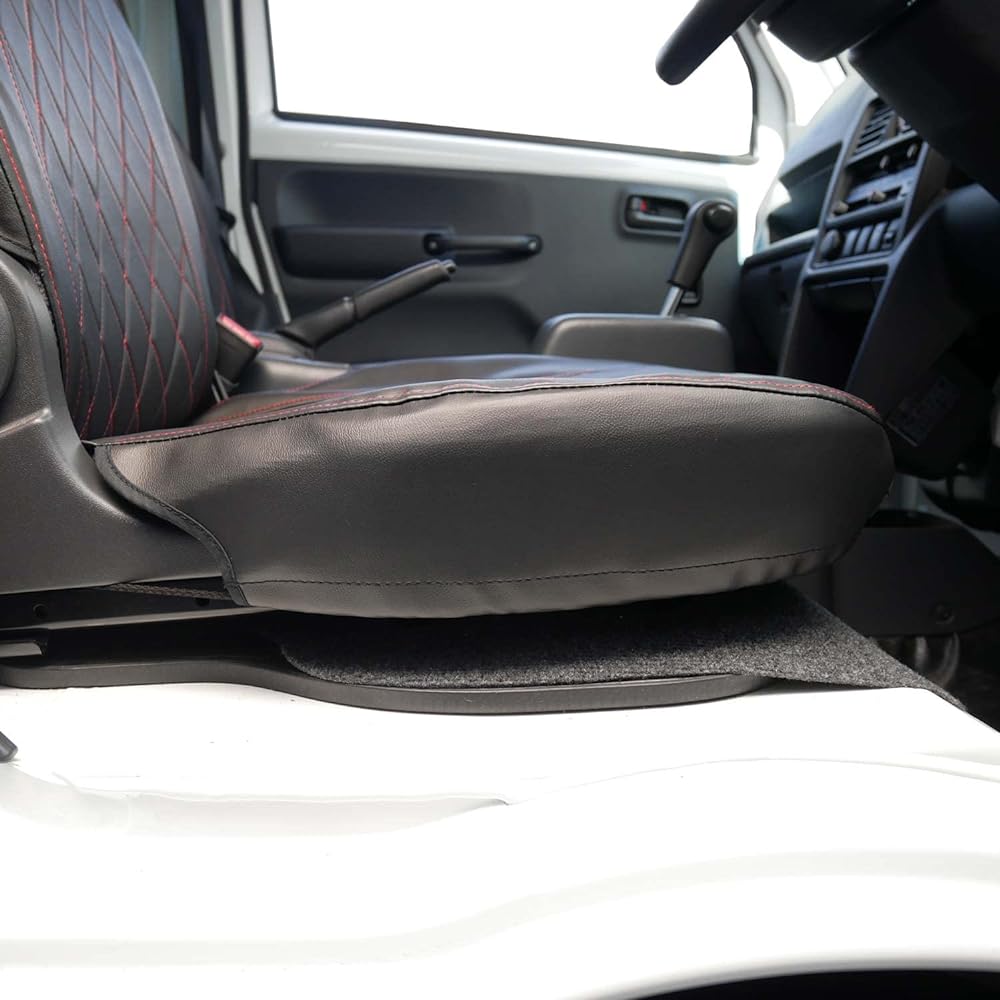 BONFORM Special seat cover for each car model Diamond Quilt K2-2 Super Carry (DA16T) Black 4368-09BK