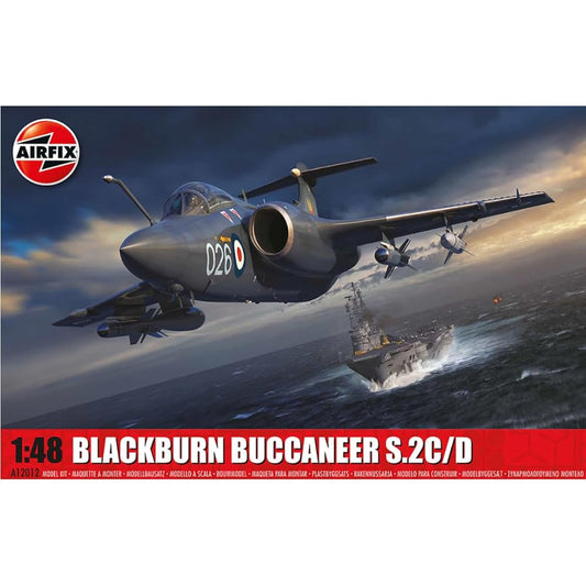 Airfix 1/48 Royal Air Force Blackburn Buccaneer S.2 Plastic Model X12012