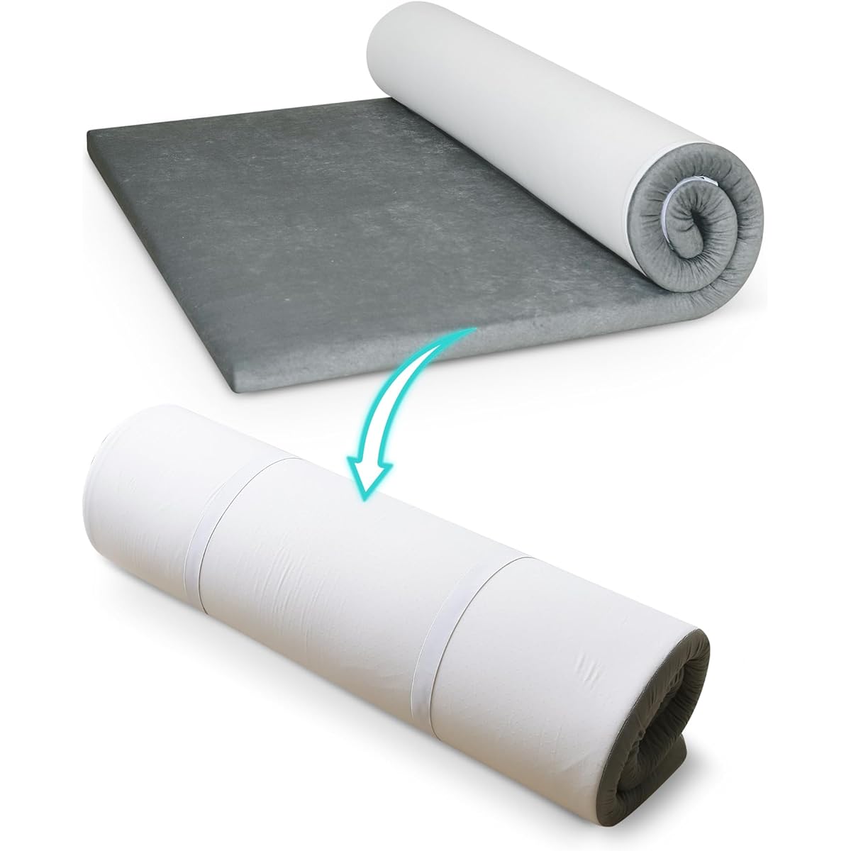 Sleep & Life Mattress Topper Gray 3cm SD