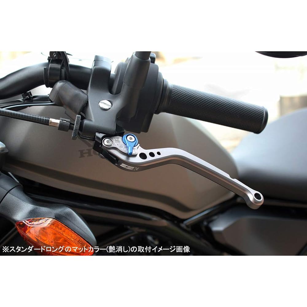 SSK Adjust Lever Standard Long Lever Color: Matte Gold Adjuster Color: Matte Black LVBM062GD-BK