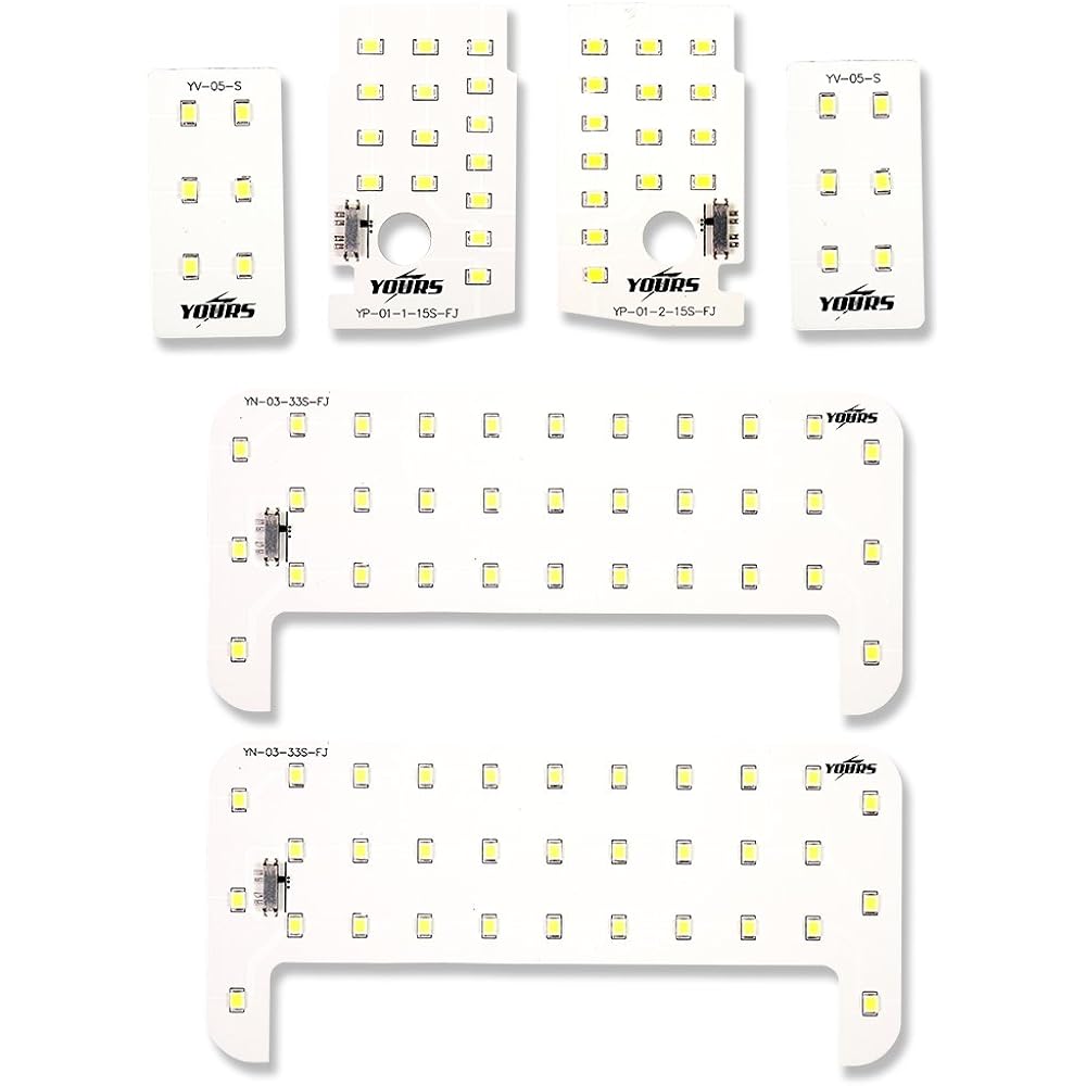 YOURS Toyota Land Cruiser Prado 150 Series TRJ150W GRJ150W GRJ151W [Set A] Compatible with left and right slide switch lamp units (with dimming adjustment) Specially designed LED room lamp set (with special tools) 150prado-room-led-n [