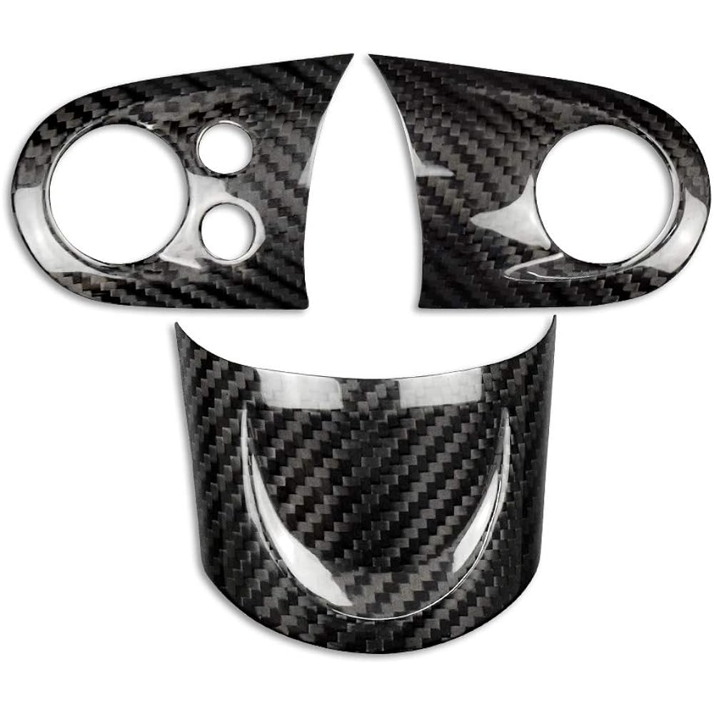 AirSpeed Carbon Fiber Car Handle Button Sticker Mini Cooper R55 Club Man R56 R57 Accessories