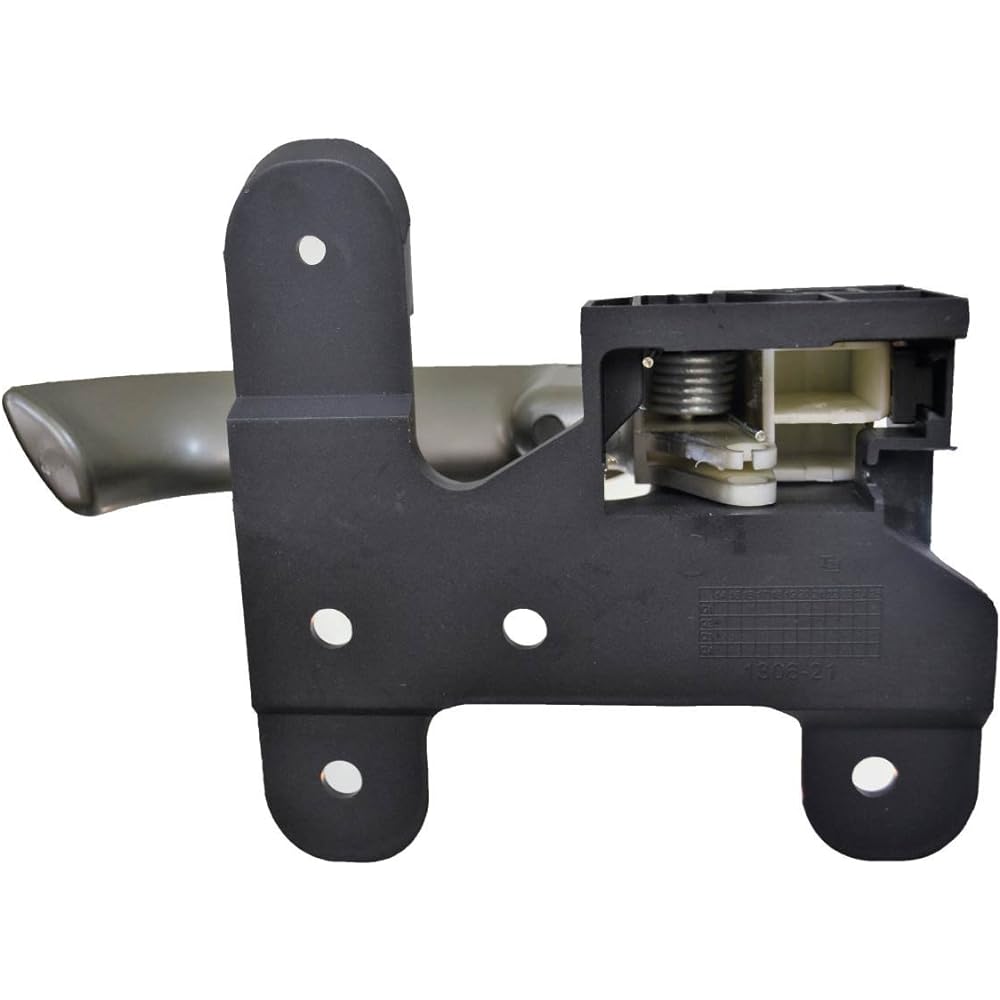 PT Auto Warehouse Ni -2950G -FL -Inner inner door handle gray -driver's front front