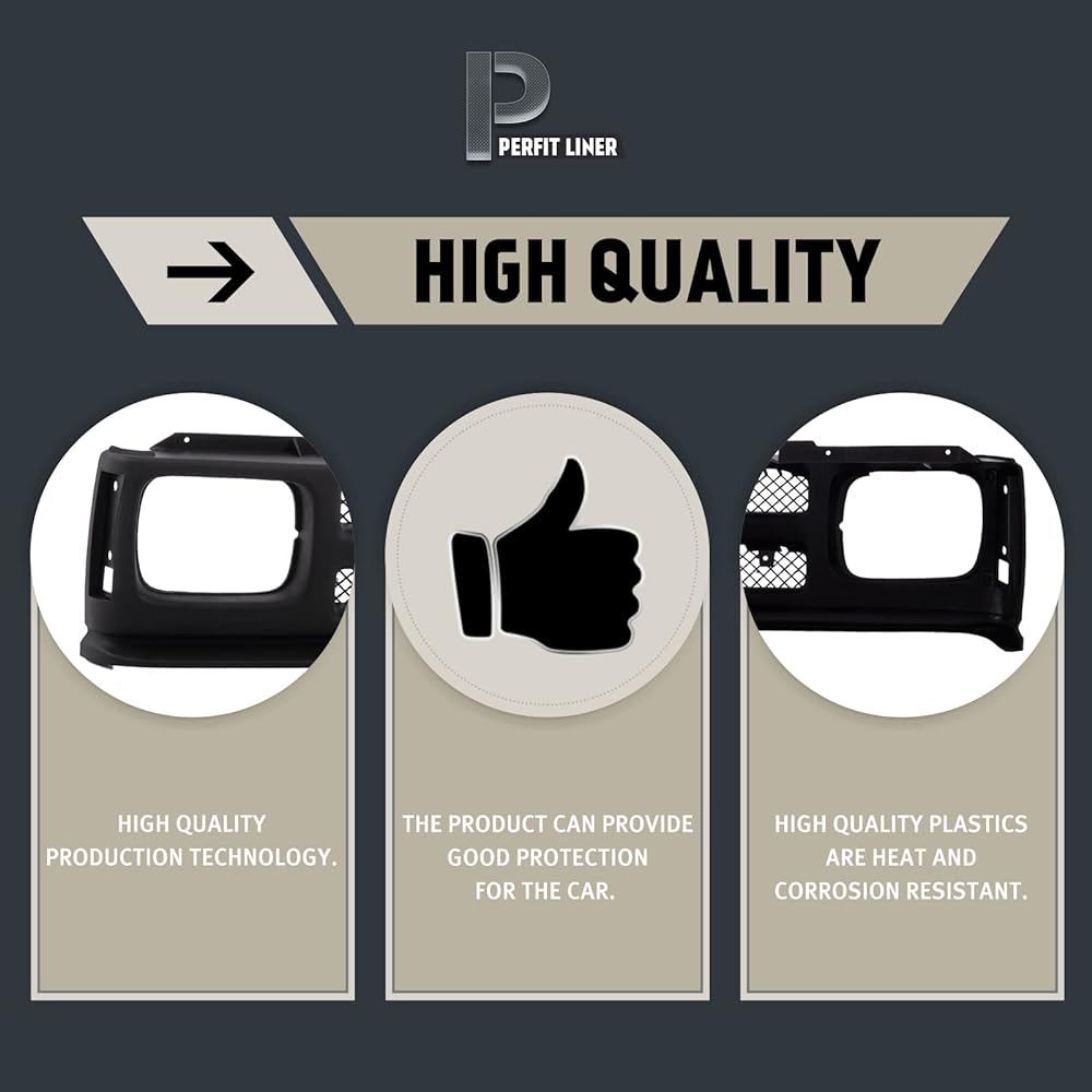 PERFIT LINER Front Upper Black Grill replacement