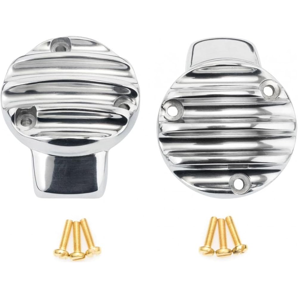 Motone Throttle Body Cover Bonneville T120 Thruxton/R/RS Bobber Aluminum Die Cast Rib Polished MMU015