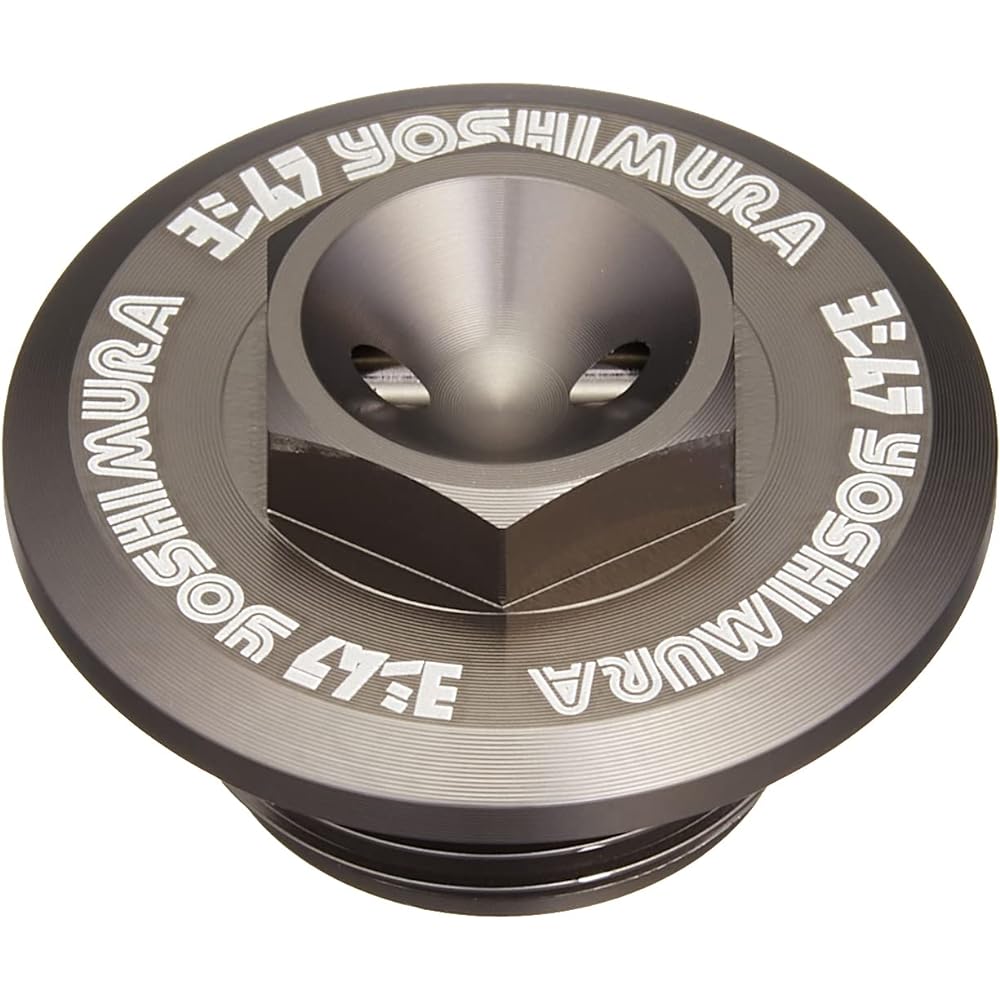 YOSHIMURA Oil Filler Cap Type-FA (M20xP1.5mm) Slate Gray YOSHIMURA 229-020-6S10