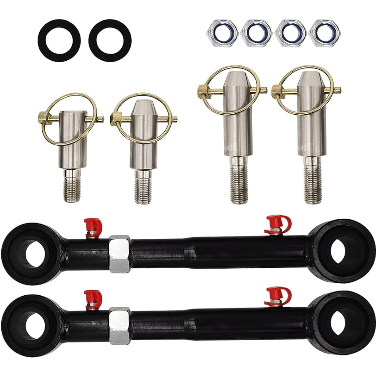 ONEUNIQ Front Swaver Link WRANGLER JK JKU 2007-2018 Front Swar Wick Quick Discoat System 2034 2.5-6 inch lift