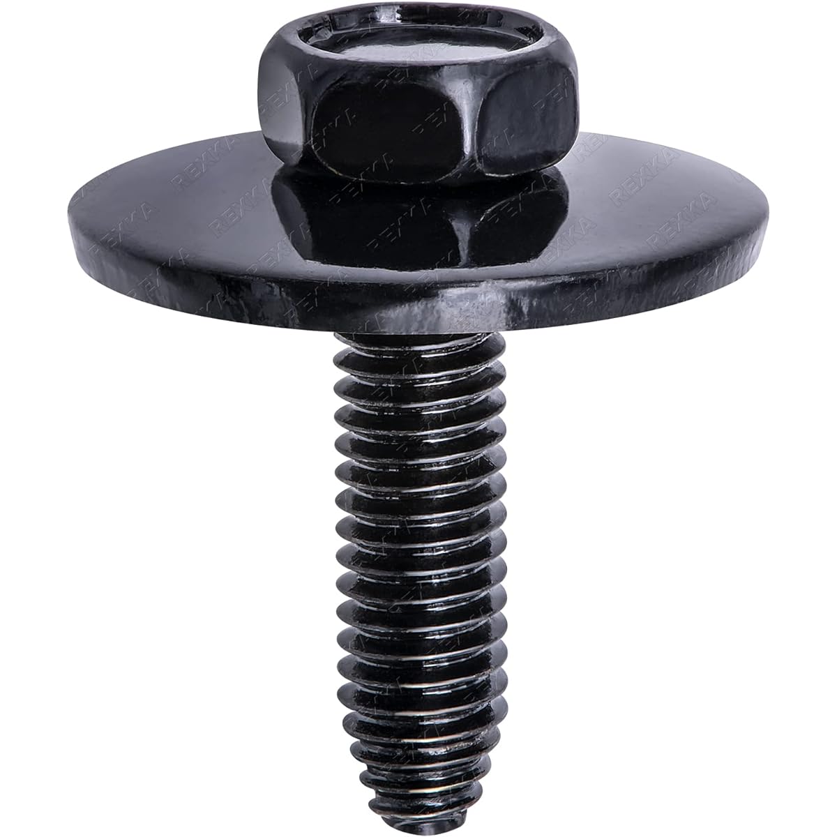 REXKA 25 M6-1.0 x 25mm Semi-Body Bolt GM 11504493 11609989 Buik Cadillac Chevrolet GMC Hummer Allzmor Pontiac Saturn