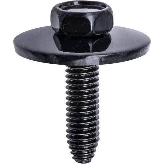 REXKA 25 M6-1.0 x 25mm Semi-Body Bolt GM 11504493 11609989 Buik Cadillac Chevrolet GMC Hummer Allzmor Pontiac Saturn