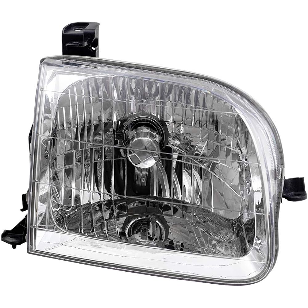 BROCK replacement driver and passenger seat side halogen headlight assembly set 2001-2004 SEQUOIA & 2004 TUNDRA DOUBLE CAB