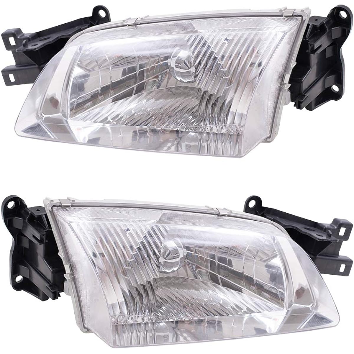 BROCK replacement Pair Set Halogen Headlight Headlight 00-02 626 GG2A-51-040B GG2A-51-030B