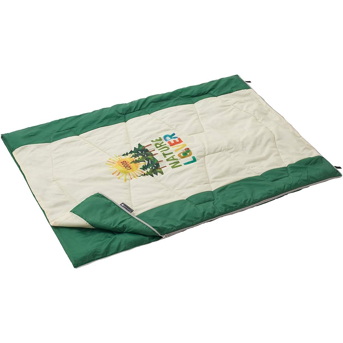 LOGOS The Very Hungry Caterpillar Sleeping Sleeper 2 86009118 Green (approx.) 140 x 190 cm