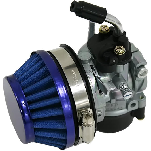 JRL High -performance 60mm Blue Air Filter Racing Cabrettor 49CC 60cc 80cc Motor Motor Bike