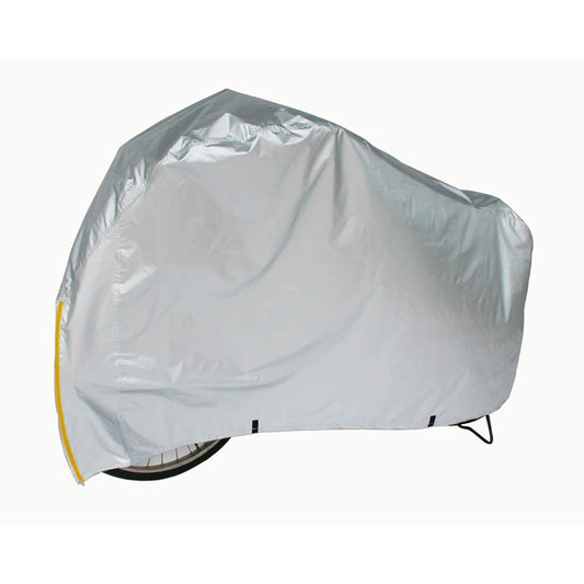 SAGISAKA Easy to Cover Bicycle Cover, Regular Size, Silver, Perfect for Electric Assisted Vehicles, Water Repellent