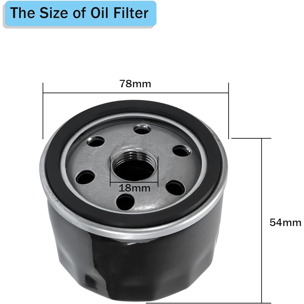 AM125424 oil filter replacement John DEERE LX 173 288 STX 38 46 GS 25 LT 133 LA 140 145 F 620 LTR 155 AM119567 LG4157 LG4153 1 piece