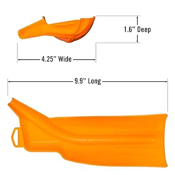 Ernst Manufacturing -960 -ORANGE 960 GREG'S Drip Free Oil Filter Four Four Four Orange