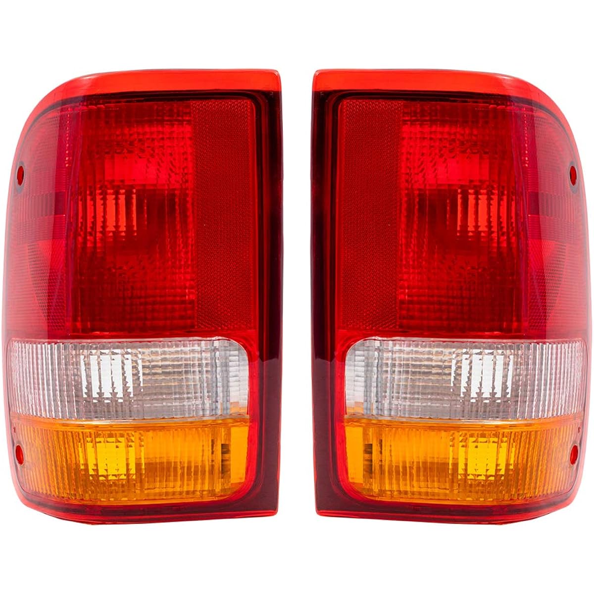 Driver and passenger tail lamp replacement Ford pickup truck F37Z13405A F37Z13404A
