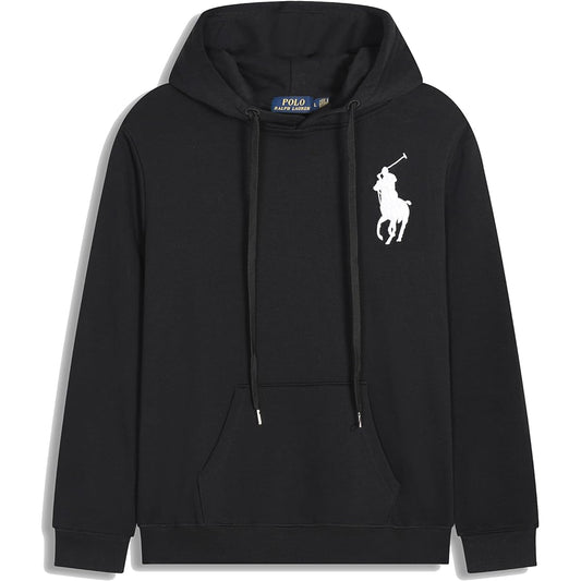 [Marco Polo] Polo Hoodie Long Sleeve Hoodie Men's One Point Hoodie Sweatshirt Sweatshirt [Parallel Import]