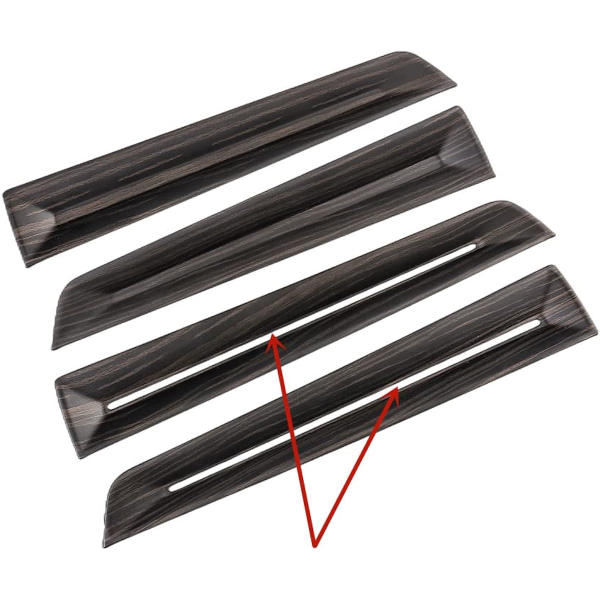 Onami 11CIV-88-TM 11th Generation Civic Door Panel Interior Panel Interior Parts for High Specs Honda New CIVIC FL1 ABS 4P [Wood Grain Style]
