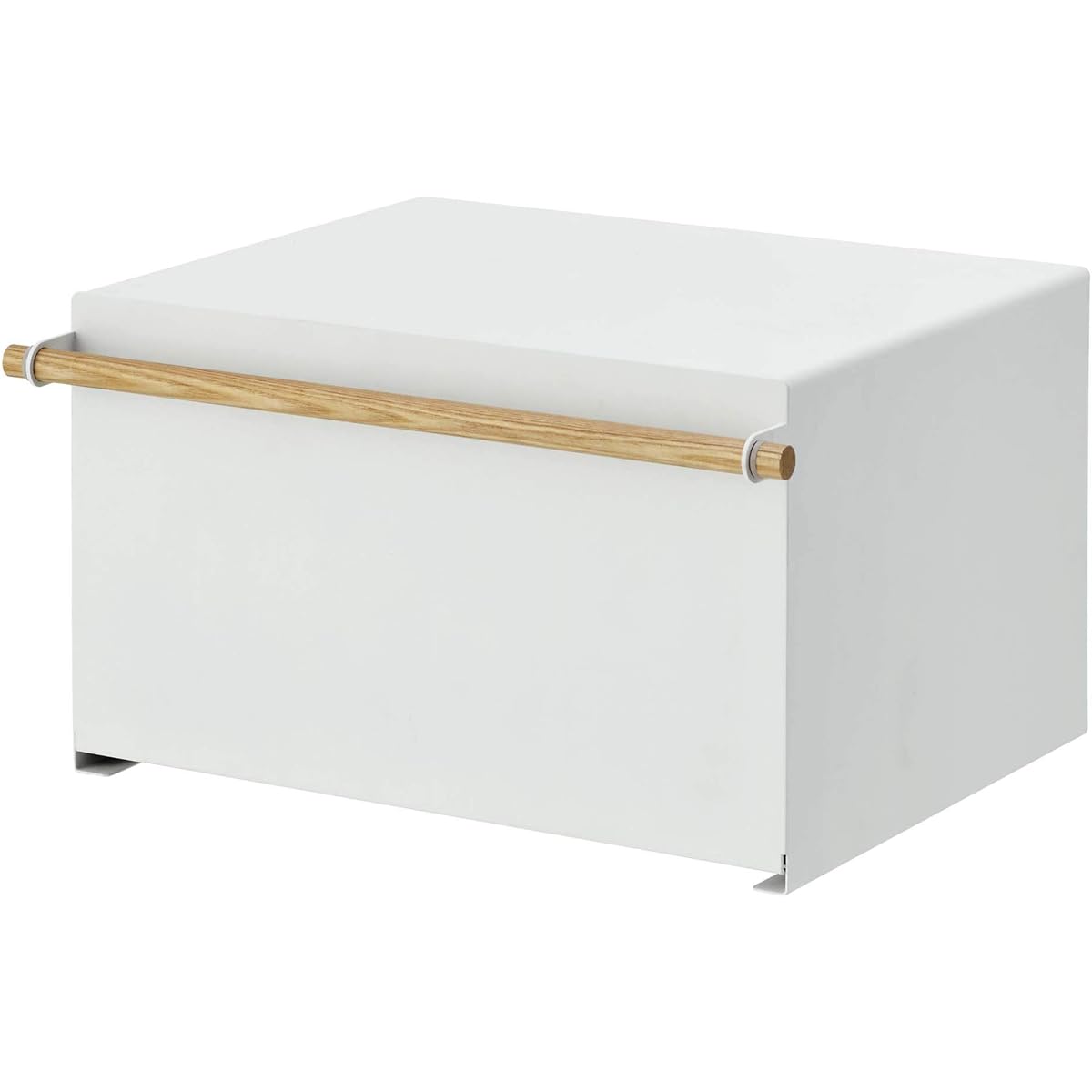 Yamazaki Jitsugyo Bread Case White Approx. W43XD36.5XH24cm Tosca Bread Case 27L Large Capacity 4376
