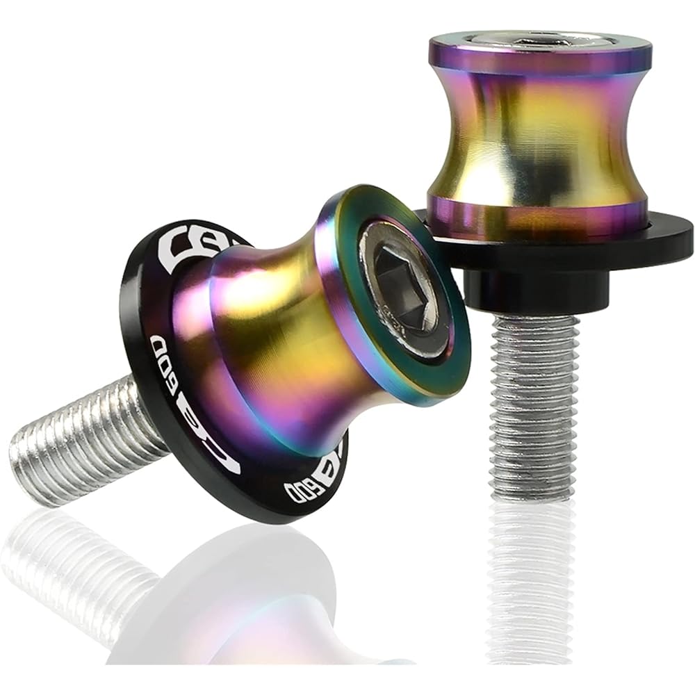 Stand Screw Slider Motorcycle Bracket Screw Swing Arm Swing Arm Spool Slider is very suitable for Honda CB600 CB600F Hornet CBF600SA CBR600F CBR600 2006-2017 (Color : 2)