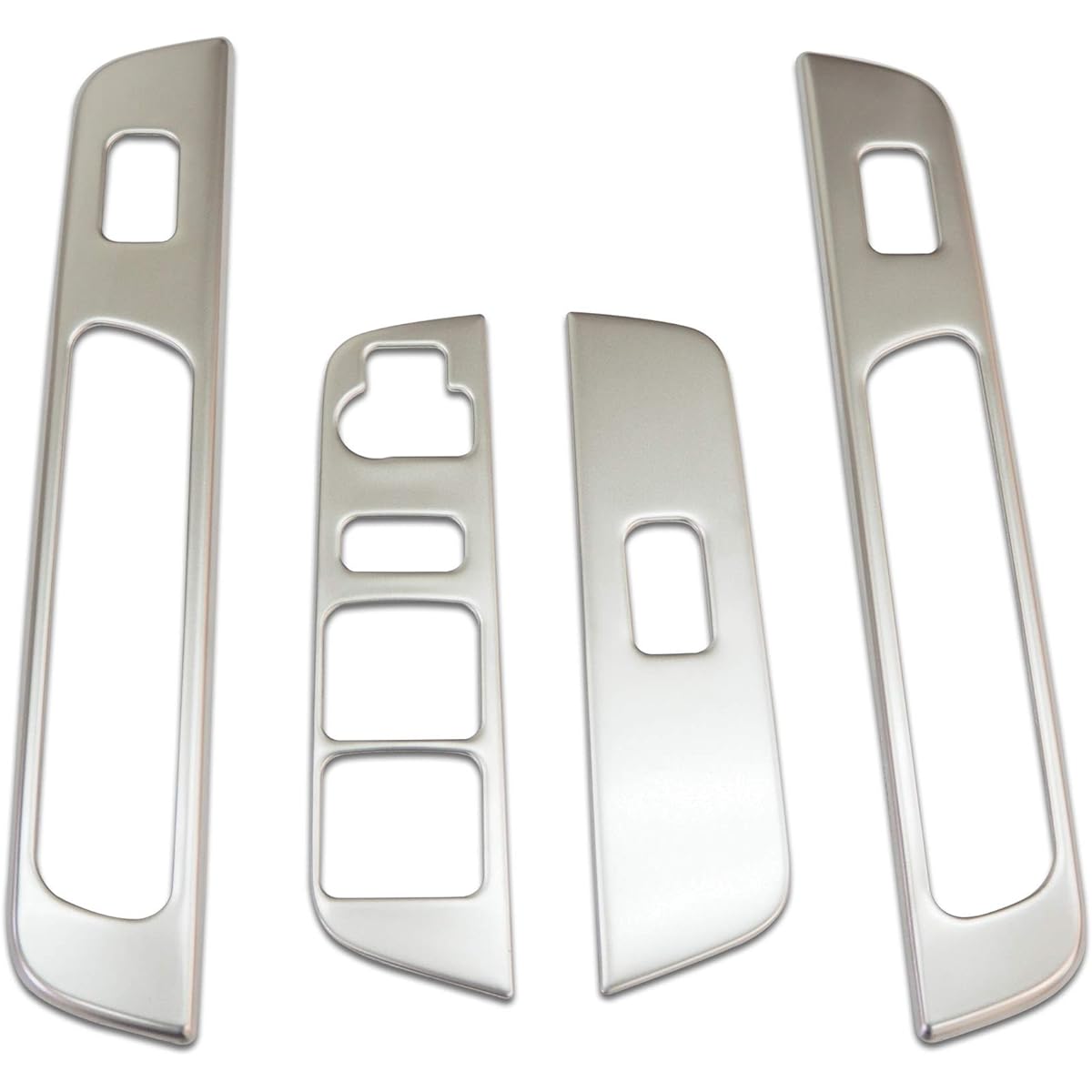 [Echoes Product] Suzuki New Hustler MR52S/MR92S Mazda Flare Crossover MS52S/MS92S Window Switch Base Panel Interior Panel Satin Silver Acesary Dress Up