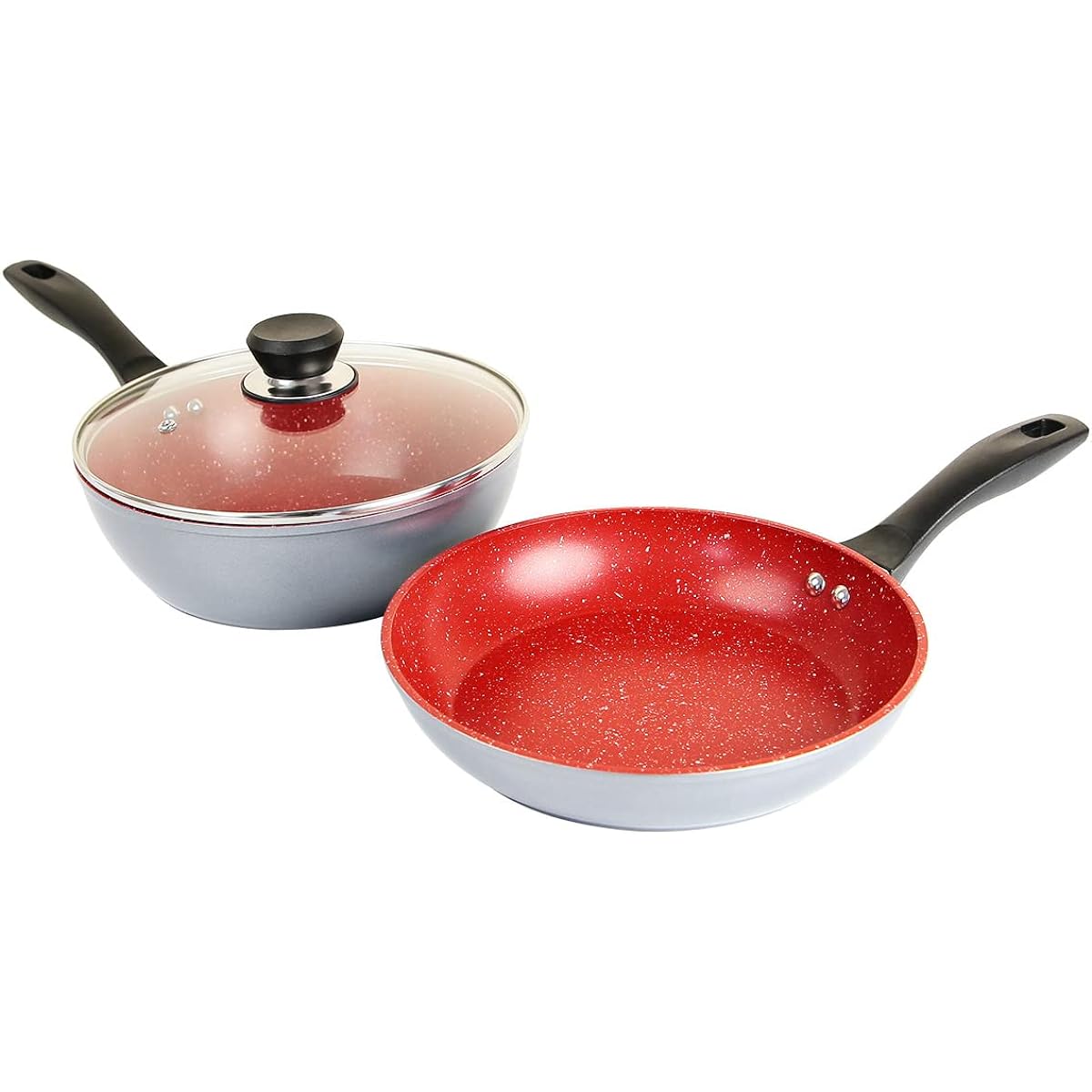 Flavor Stone Light Dream 3 Piece Set Flavor Stone Stone Coating Frying Pan Non-stick Healthy Light Non-stick