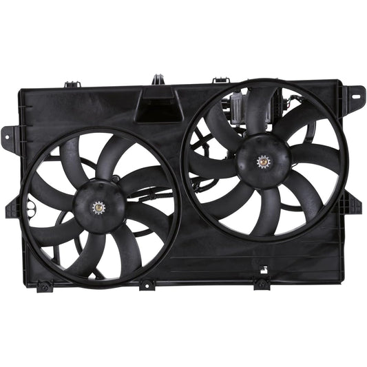 TYC 622040 Cooling Fan Sembrilli 2010-2014 Ford Edge Black