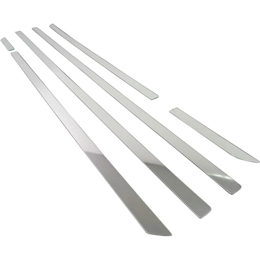 BRIGHTZ Mark 2 Brit 110 series super mirror stainless steel plated side door molding 6PC [SID-MOL-063] 3846
