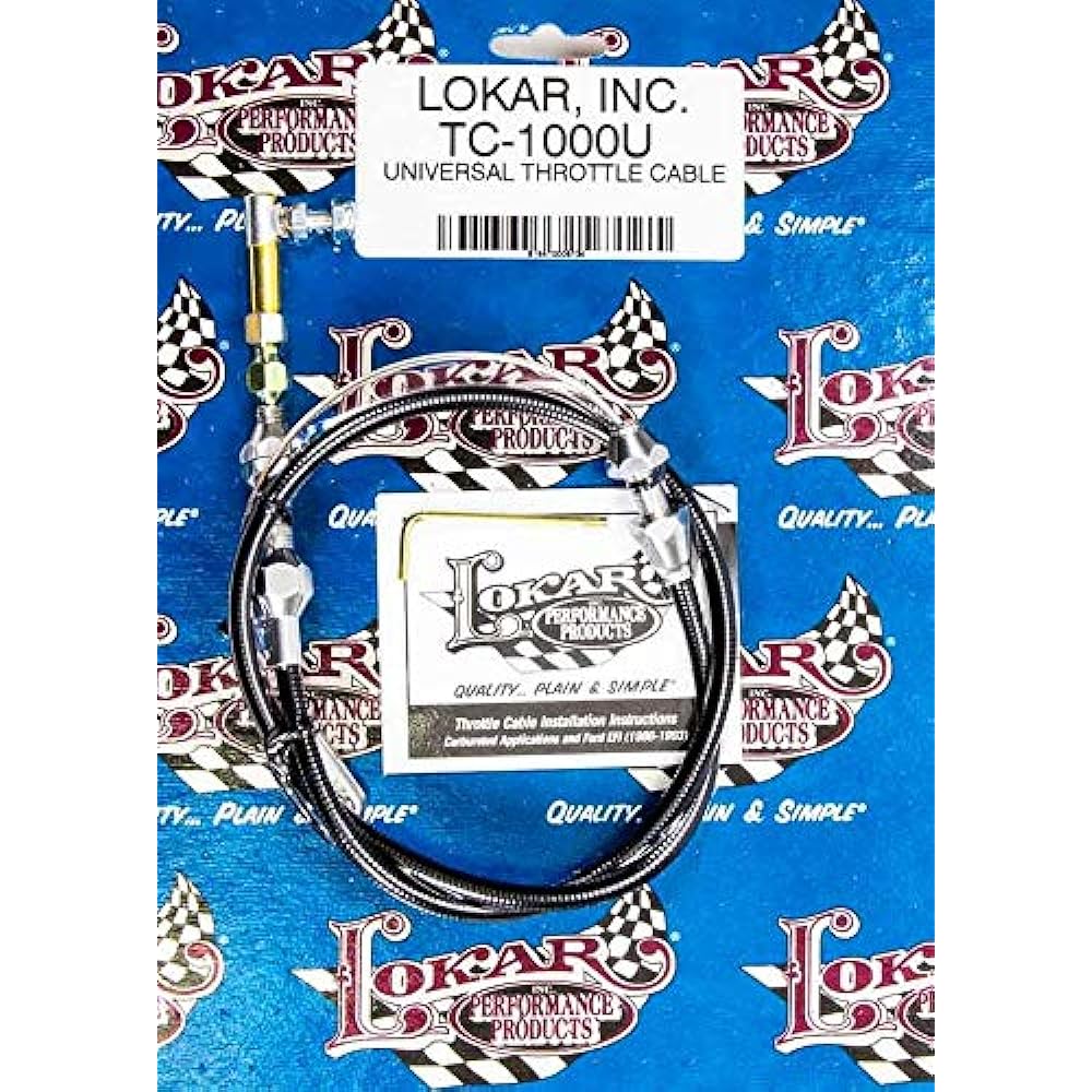 LOKAR TC-1000U48 48-inch Universal Throttle Cable