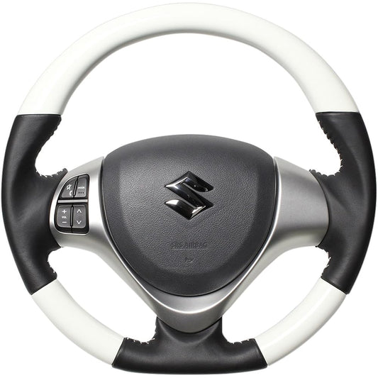 REAL Steering [Hustler (MR31S/MR41S)/Flare Crossover (MS31S/MS41S)] White color MR31-WHW-WH-HUS