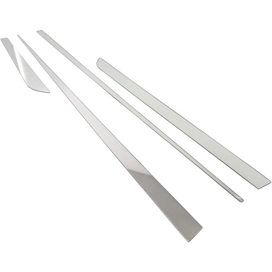 BRIGHTZ Skyline V36 4-door car super mirror stainless steel plated side door molding 4PC [SID-MOL-041] 3860