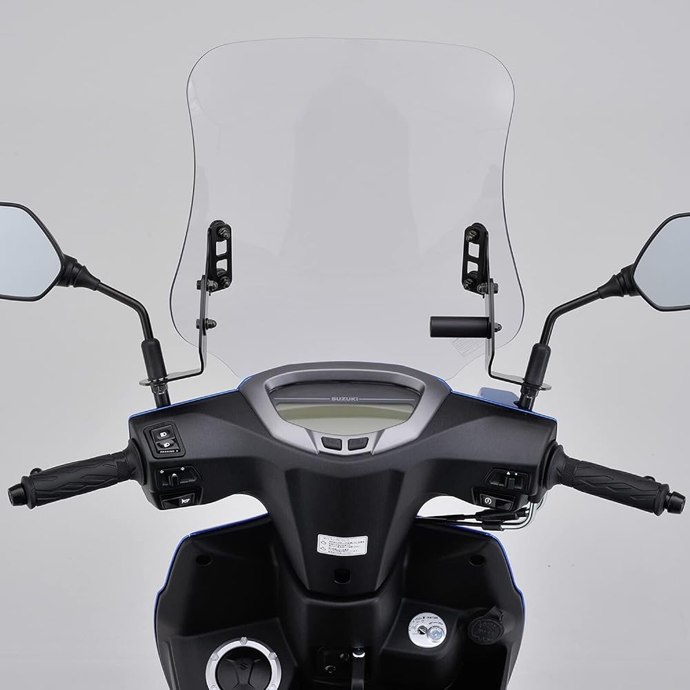 Daytona Motorcycle Screen with Clamp Bar Swish (18-20) Windshield RS Series Long Clear 99193